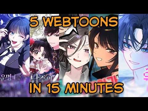 5 of My Recent Webtoon Binges in 15 Minutes