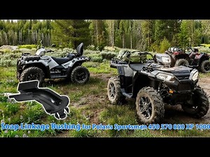 Installation of SAUTVS Snap Linkage Bushing for Polaris Sportsman 570 450 2006 to 2025