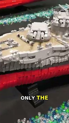 He Built LEGO USS Texas and USS Montana Battleships | Highlight 2