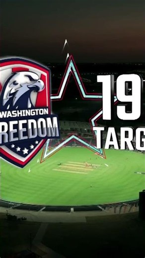 LA Knight Riders vs Washington Freedom MLC 2026 Highlights #Shorts