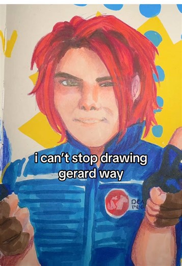Inspiring Drawings of Gerard Way