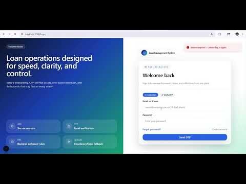 Loan Management System