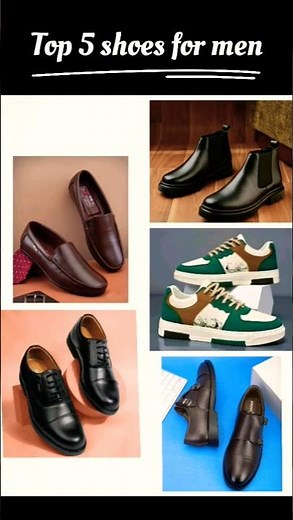 Top 5 Shoes for Men | Best Footwear Styles 2025 👟 | Fashion Tips #Shorts #mensfashion #shoes