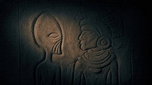 Anunnaki Alien Visitor Priest Ancient Carving Stok Videosu (%100 Telifsiz) 1104164327 | Shutterstock