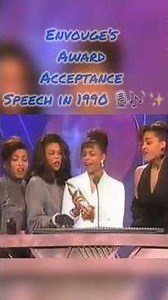 En Vouge’s Award Acceptance Speech in 1990! 🎙️🎶✨😮‍💨 #holdon #90srnb #envouge #vocals #vibes #fyp