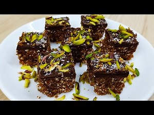 Energy Bar Recipe With Chocolate | Dry Fruit Bar at Home Recipe | Healthy Nut Bar