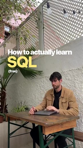 How to Learn SQL for free.