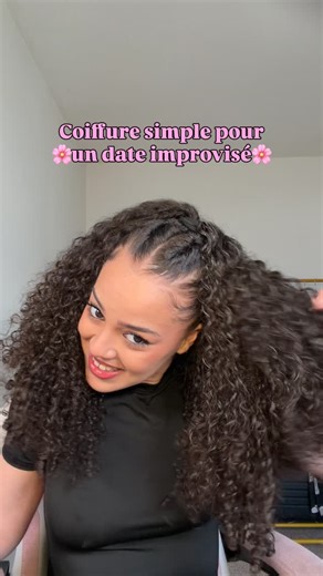 ✨🌸Marwa🌸✨ on Instagram: "Une coiffure Simple mais classe, travaillé un minimum sans effort 🥹🌸 rien de mieux qu’une demi queue de cheval revisité ✨✨🌸 bien sûr vous séchez pour le volume 🫶🏼vous voulez d’autres vidéo comme ceci ? Produit: Gelée @helssyhair Crème coiffante @in_haircare Gel redone #hairstyle #curls #hairstylist #curlyhair #hairstyles"