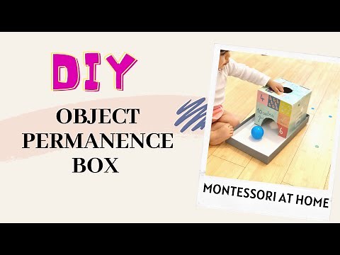 DIY OBJECT PERMANENCE BOX | Montessori at Home