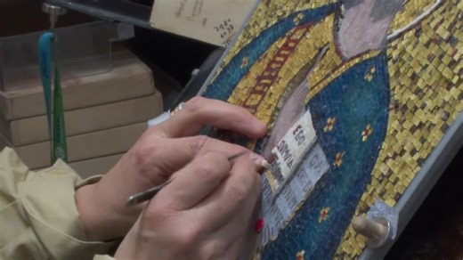 Inside the Vatican studio preserving the mosaics of St. Peter's Basilica