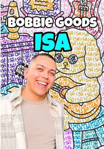 Desenho com o seu nome: Isa — Bobbie Goods (Do Dia Para a Noite)