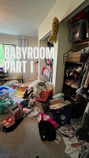 1M views · 10K reactions | Baby clothes galore!朗 I love putting together kids rooms so that they have a safe clear space to explore and play 殺 makes my heart happy. And this mom struggling with health issues truly appreciated the helping hand. #nursery #kidsroom #babyroom #cleaning #organizing #declutter #satisfying #beforeandafter #cleaningmotivation #fyp #messyhouse #babyclothes #mentalhealth #sahm #motherhood #housekeeping | Takes a Village Cleaning | Facebook