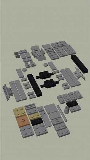LEGO Panzer VIII “Maus” — Mini Tank Build in Seconds! 🚧🛠