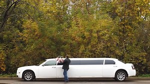 White Wedding Limo Stock Footage Video (100% Royalty-free) 1016343712 | Shutterstock