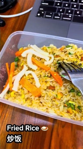 Stir Fry Clam, Fried Rice and Fried Squid