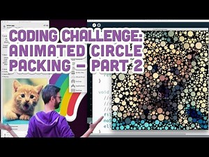 Coding Challenge #50.2: Animated Circle Packing - Part 2 (Kitten Addendum)