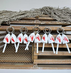 Red Lobster Buoy Keychain Favors, Set of 10 - Etsy