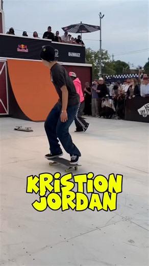 Kristion Jordan Clean Nollie BS Kickflip at Vans The Bunt Jam! 🛹🔥 #shorts #skateboarding