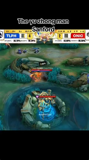 Yu zhong man #fypシ゚ #mobilelegends #highlights | ML Highlights