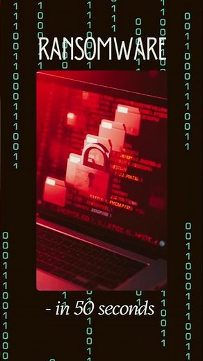 Ransomware Explained in 50 seconds