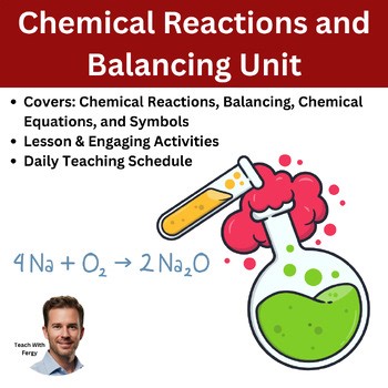 Chemical Reactions and Balancing Unit | Chemical Equations and Symbols