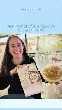 Osaka Food & Bar Guide: Japan's Most Underrated Culinary City | Pastry Chef's Guide