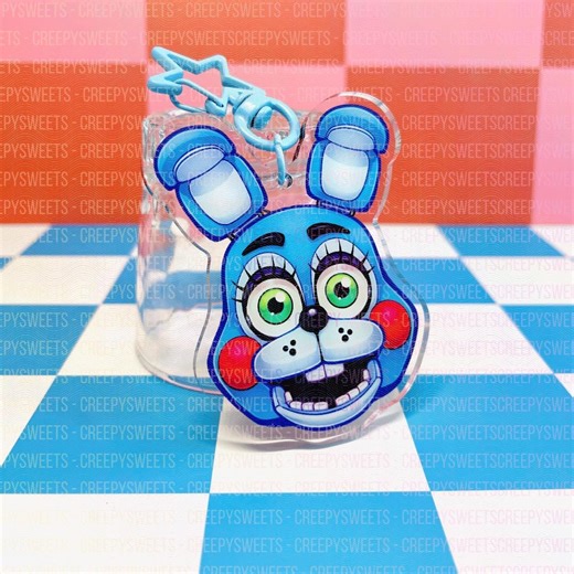 FNAF 2 Toy Bonnie Keychain 2.5" Double-sided Acrylic Charm (five Nights at Freddy's) - Etsy