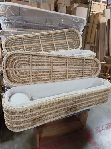 Beautiful and Affordable Handwoven Caskets