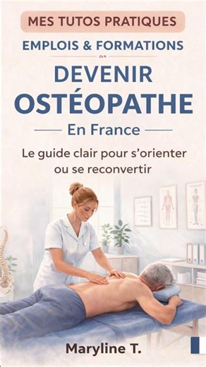 Devenir ostéopathe : formation et réalité du métier