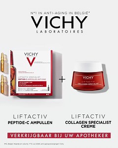 Ontdek het anti-rimpel protocol van Ann Van Elsen. Voor een stralende huid en opgevulde rimpels 😍 | Vichy