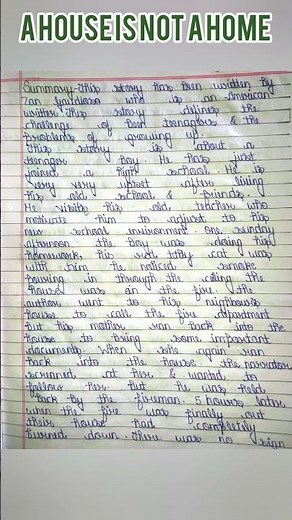 Class 9 | Chapter 7 A House Is Not A home | Summary | NCERT English | One Shot |