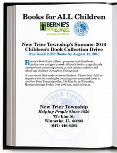 Books for ALL Children Collection Drive Begins in New Trier Township