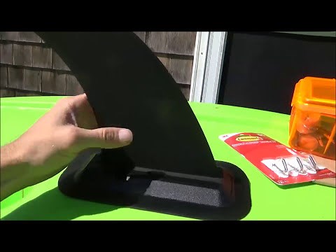 Kayak Tracking Fin Install And New Gear Tahoma 10ft