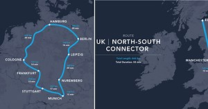 Hyperloop One unveils 9 new potential European routes for high-speed travel