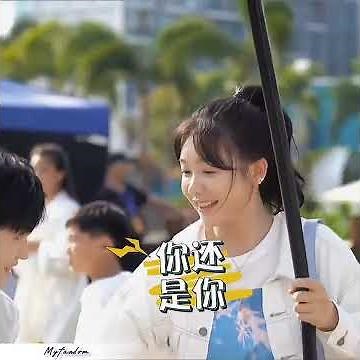 Chen zhe yuan and Xu meng jie Our secret (Behind the scene)