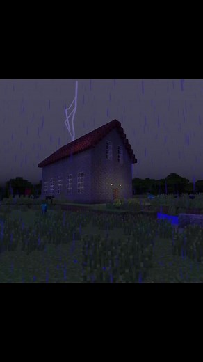 Thunderstorms in OG Minecraft - Nostalgic C418 Music Moments