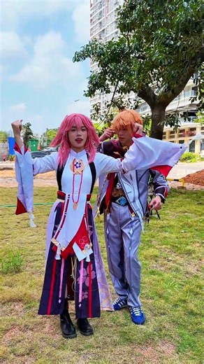 Who is the real alien？#shorts #GenshinAbsurdPranks #GenshinPranks