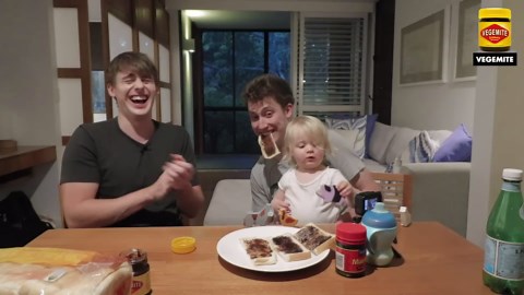 Baby Juno tries Vegemite & Marmite for the first time! Hilarious reactions