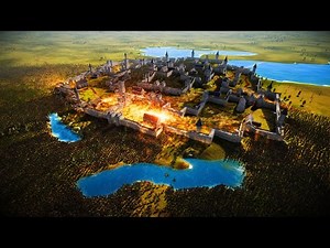 130,000 Giant Trolls Siege CASTLE FORTRESS - Ultimate Epic Battle Simulator 2 UEBS 2 (4K)