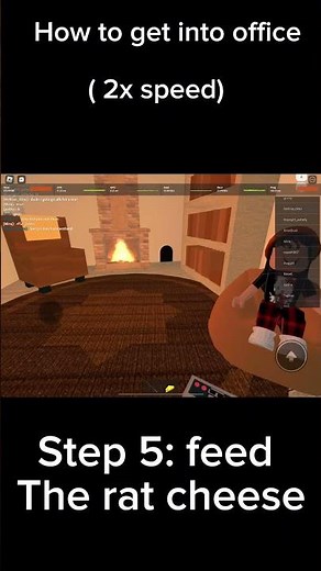 How to get into office ( Roblox therapy) #roblox