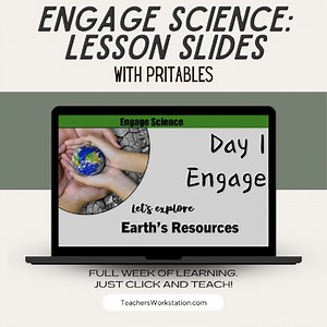 Natural Resources: Engage Science Digital Presentation with Lesson
