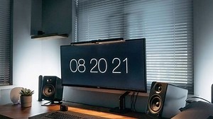 【桌面美学】高级极简桌面，太酷炫了。