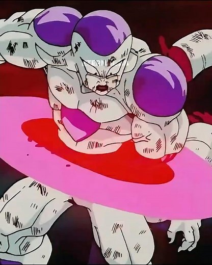 Frieza Gets Cut In Half! | Dragon Ball Z #shorts
