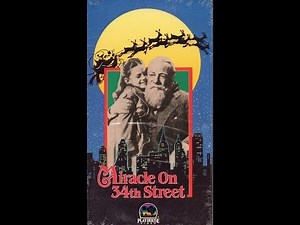 Opening to Miracle on 34th Street 1989 VHS