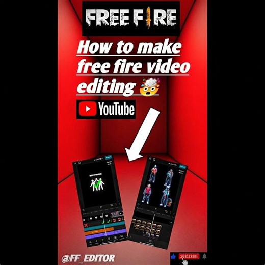 how make free fire editing🔥💯 video #shorts #freefire. THANKS FOR WATCHING....... 😊||FREE FIRE EDITOR