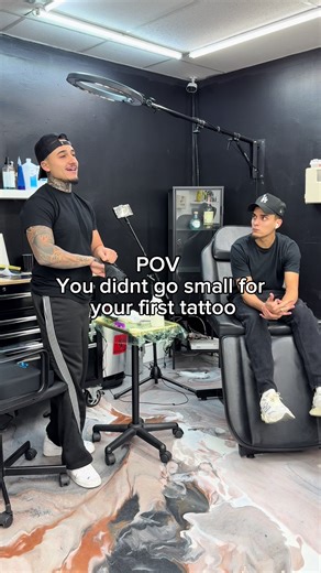 The first session lf this full sleeve project If you want clean long lating tattoos like this text (786)623-1180 #tattoo #artist #art #fyp