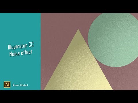 Création d'un texture dot dans Illustrator CC