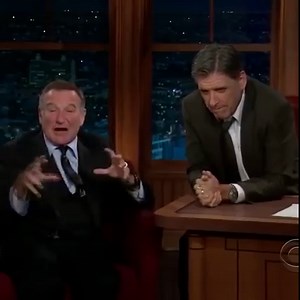 24K views · 980 reactions | - The funniest interview with Robin Williams | Funny Sayings T-Shirts | Facebook