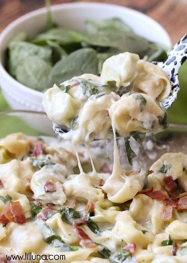 Cheesy Baked Tortellini