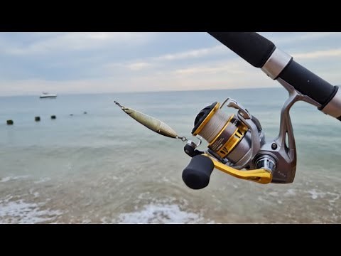 Lure fishing, Hayling Island